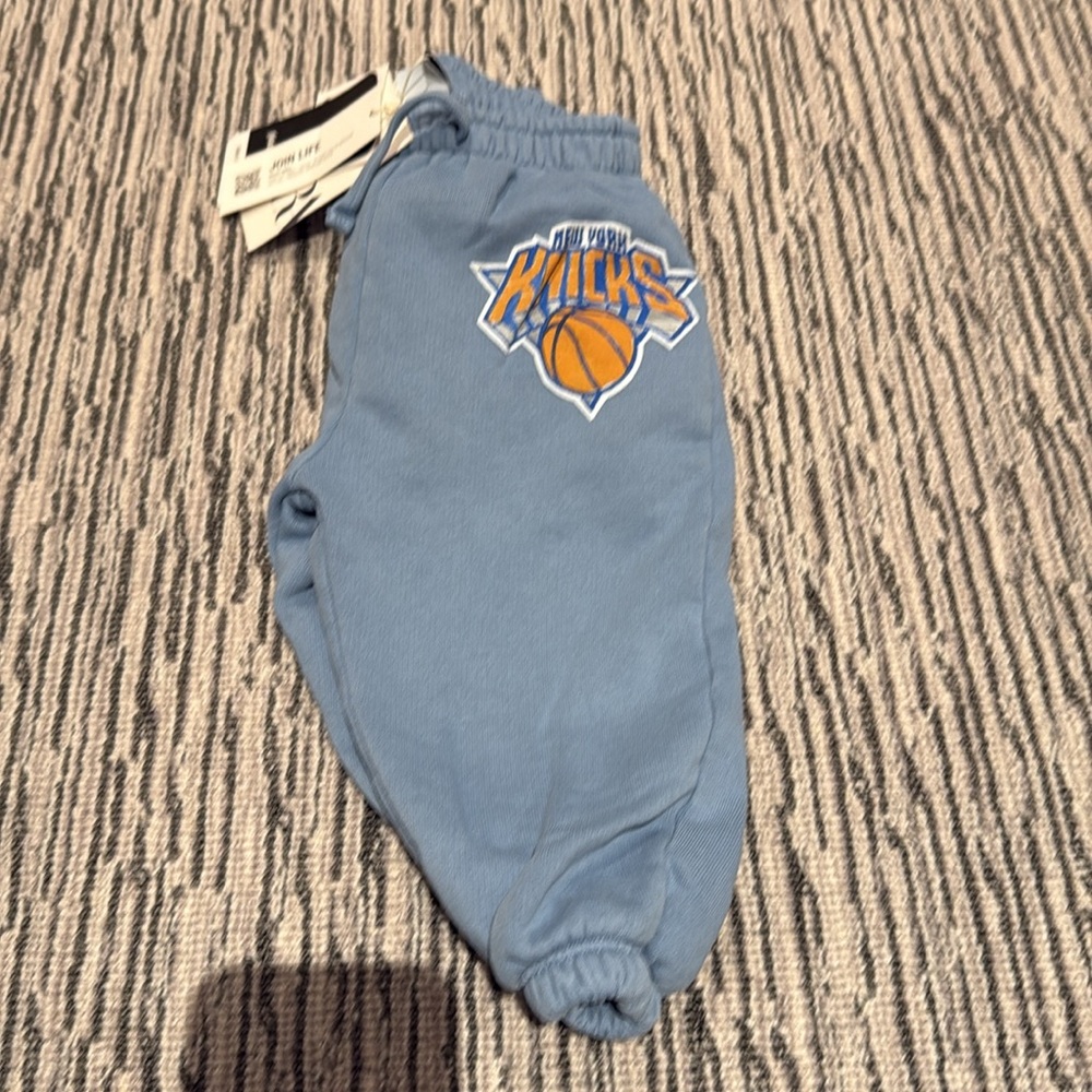 Zara Kids Toddler Blue New York Knicks Sweatpants NWT - Picture 4 of 4